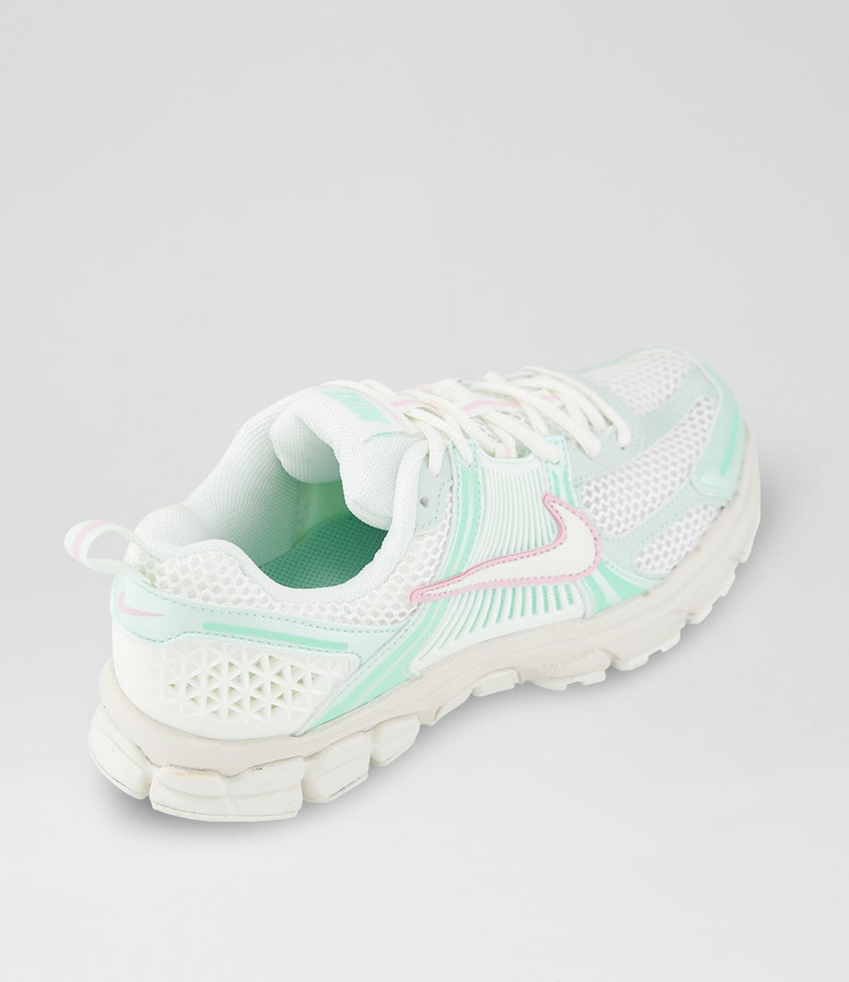 Vomero 5 Youth Sail Pink Foam Arctic Green Fabric Lace Up Sneakers