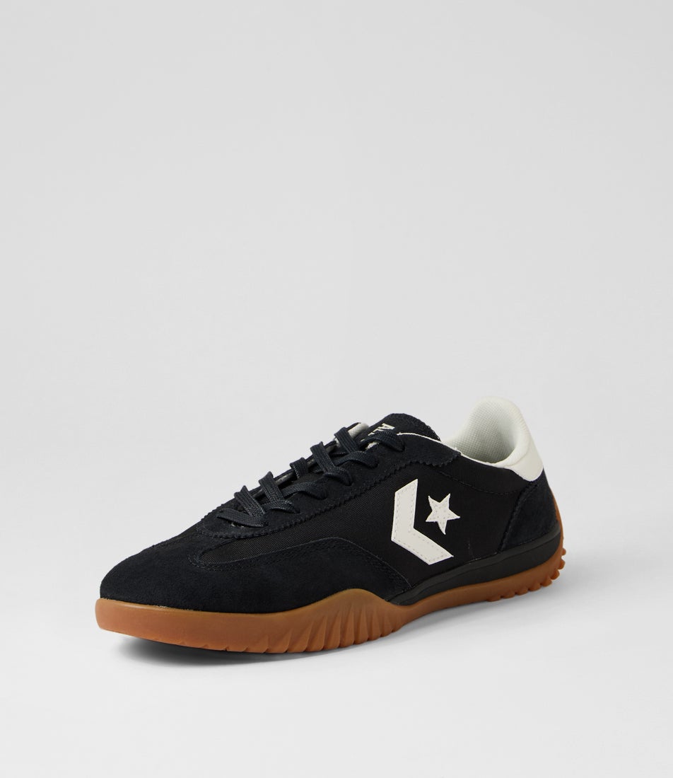 Run Star Trainer W Black Egret Honey Fabric Sneakers