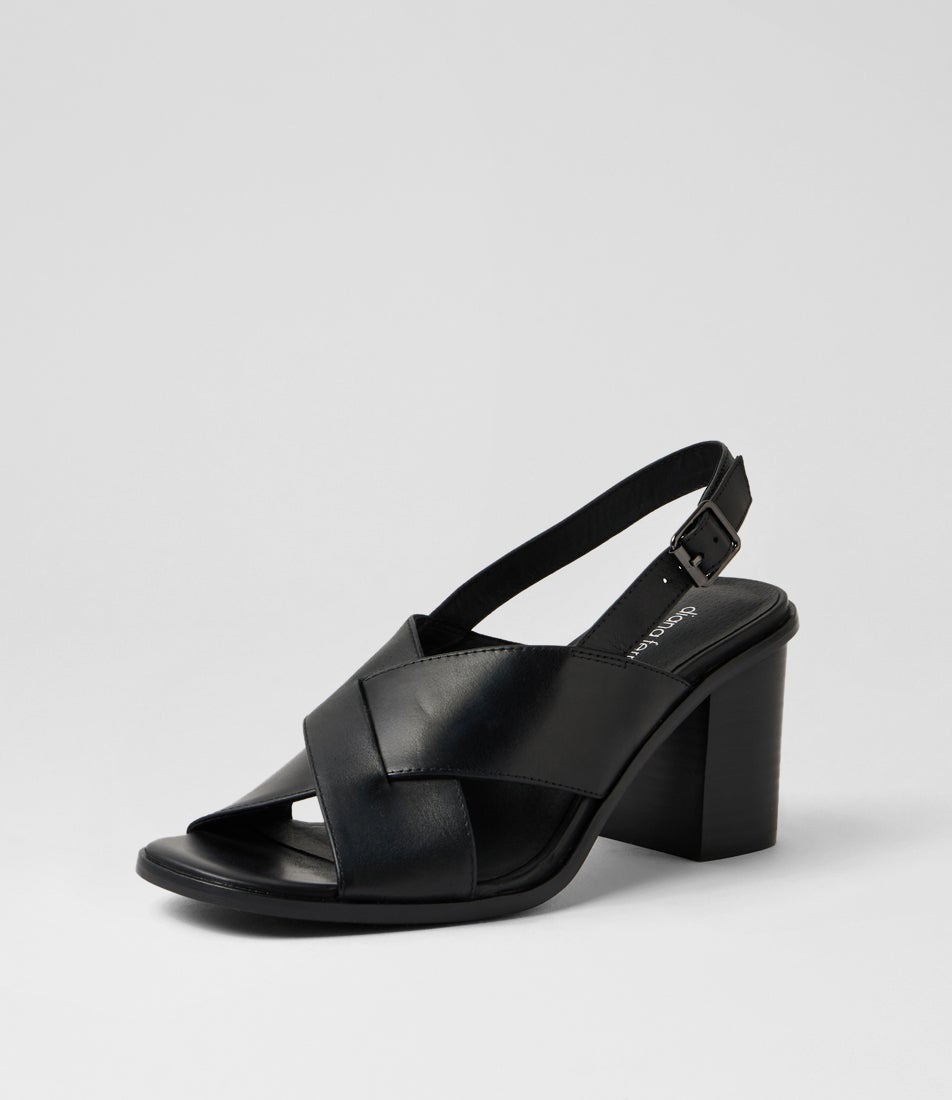 Nesba Black Leather Sandals Nesba Black Leather Sandals