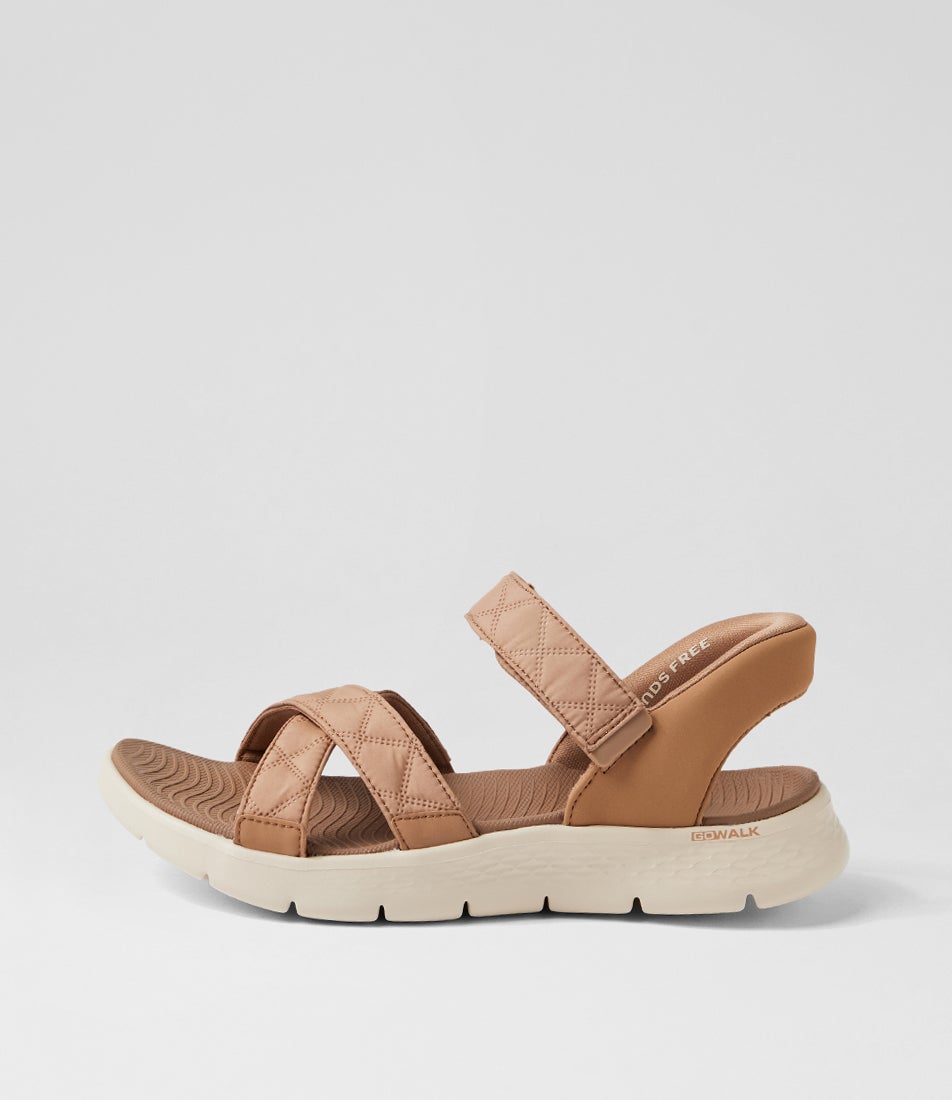 Go Walk Flex Sandal Kaia Mapple Fabric Sandals