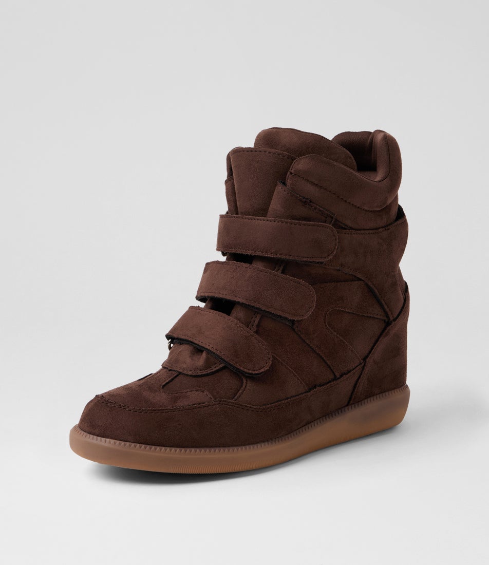 Habit Chocolate Microsuede Heels