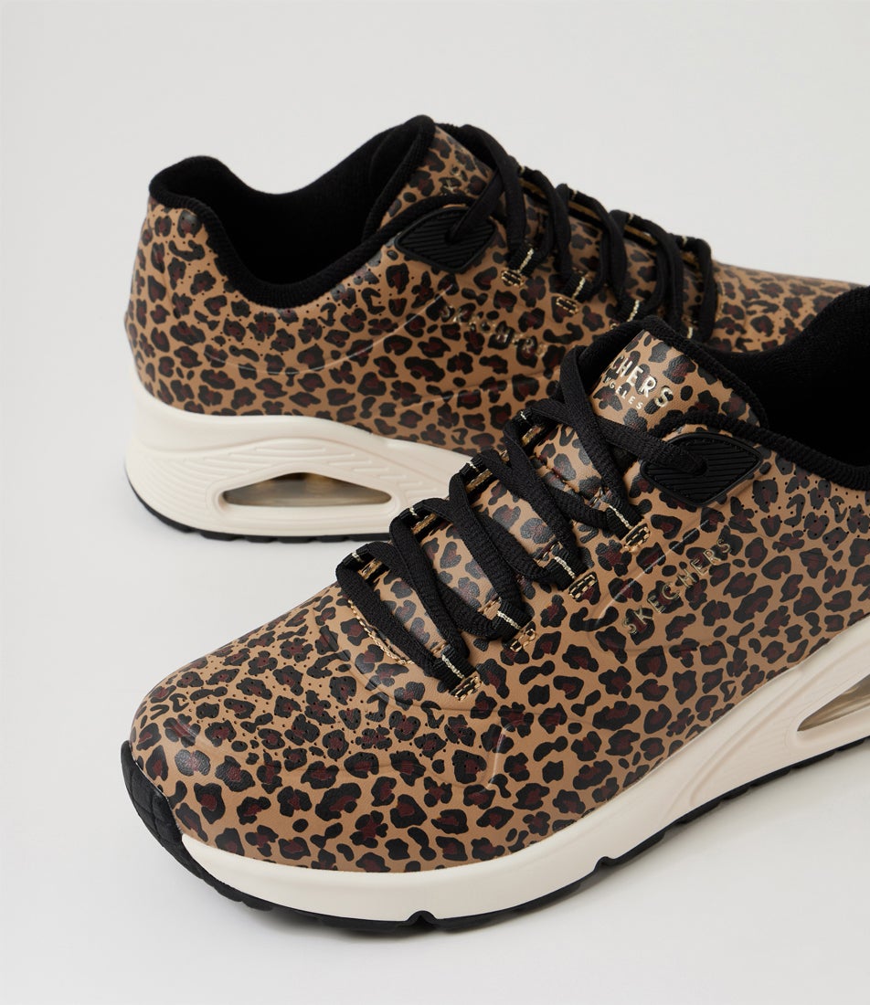 Uno Kat-Neato Leopard Sneakers