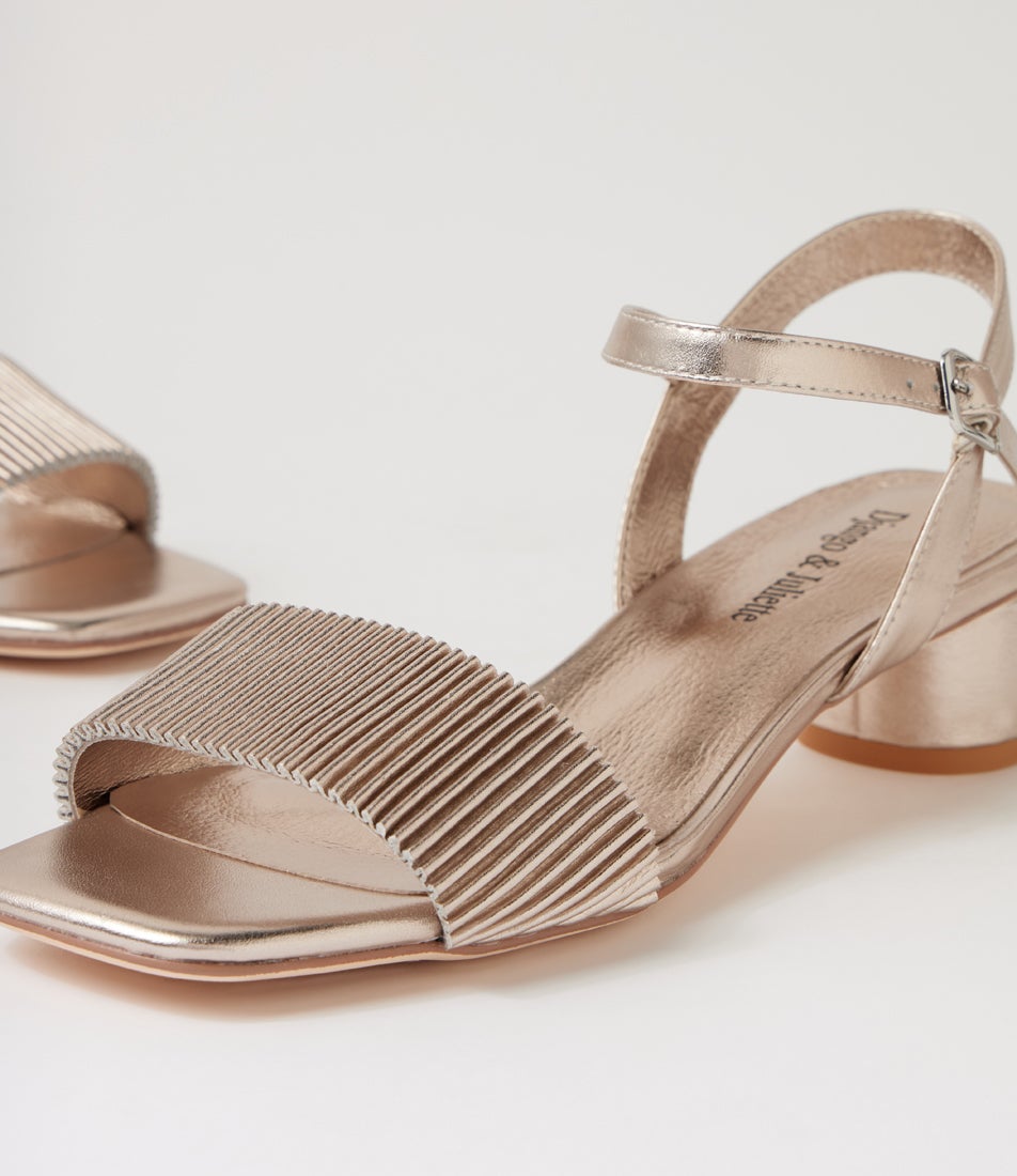 Hanita Platino Leather Sandals