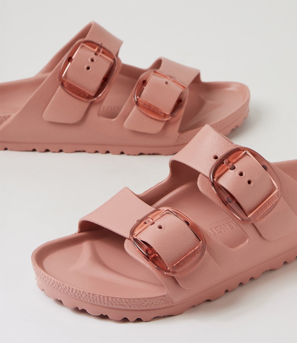 Arizona Big Buckle Pink Clay Eva Slides