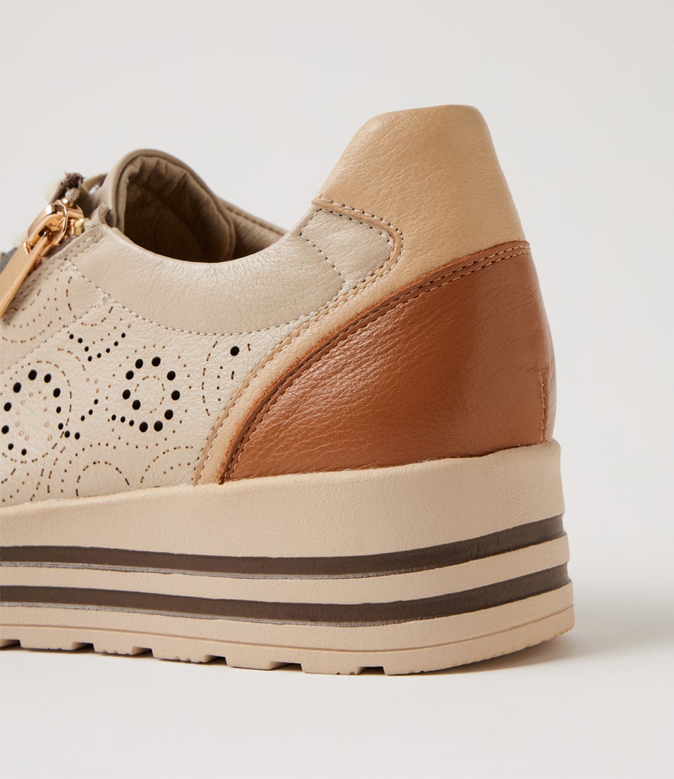 Veemie Xf Neutral Multi Leather Sneakers