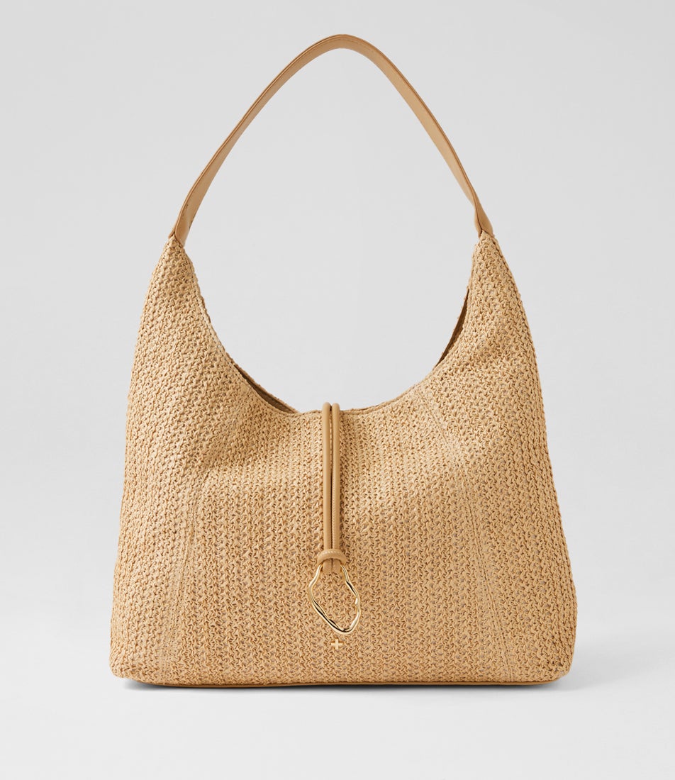 Argie Natural Raffia Handbag