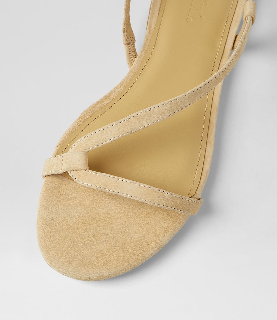 Dusst Lemon Suede Sandals