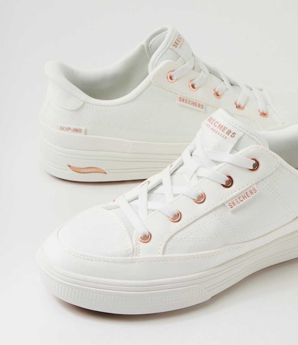 Arch Fit Arcade See Ya There White Sneakers