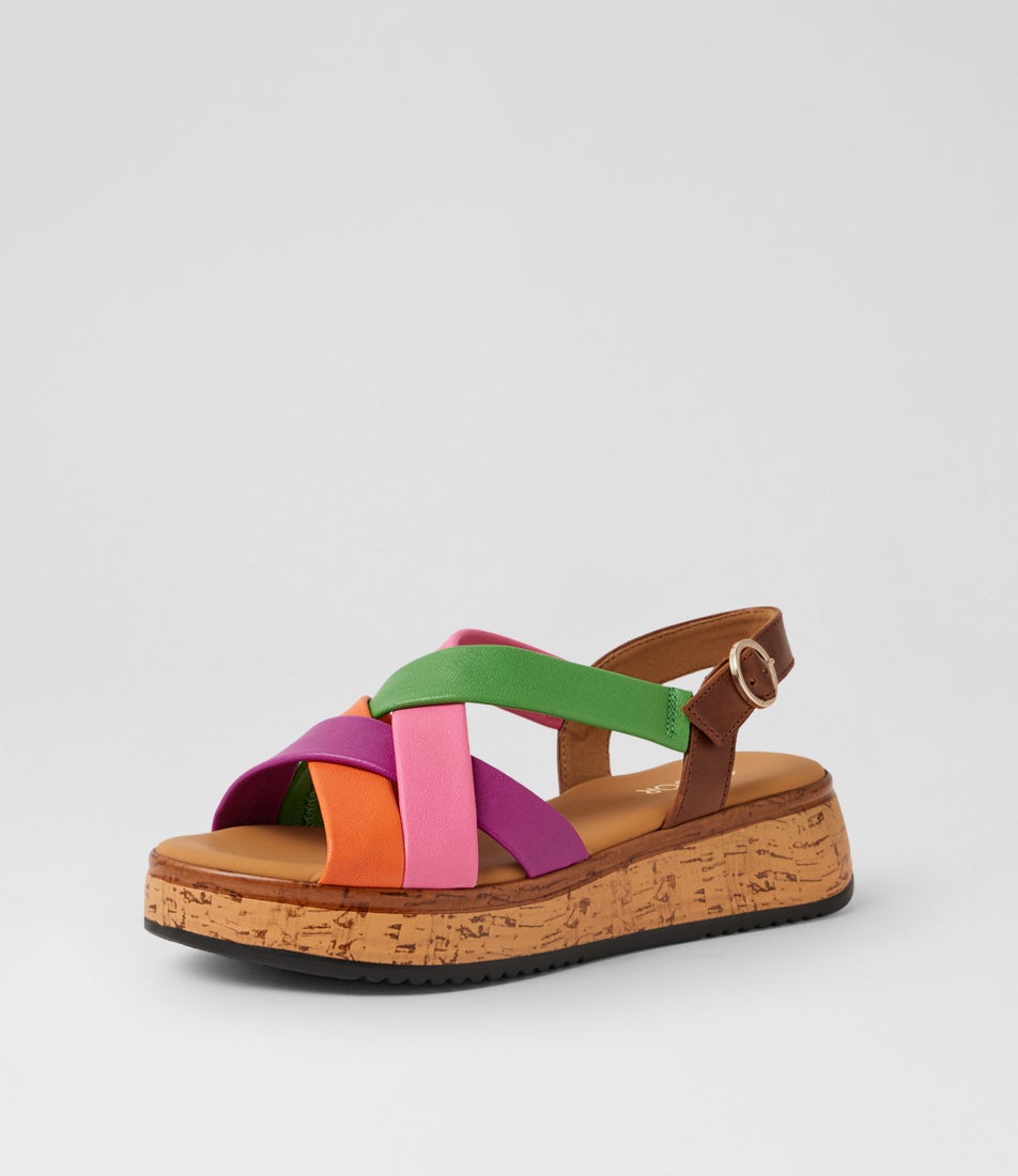 Celo Bright Multi Sandals