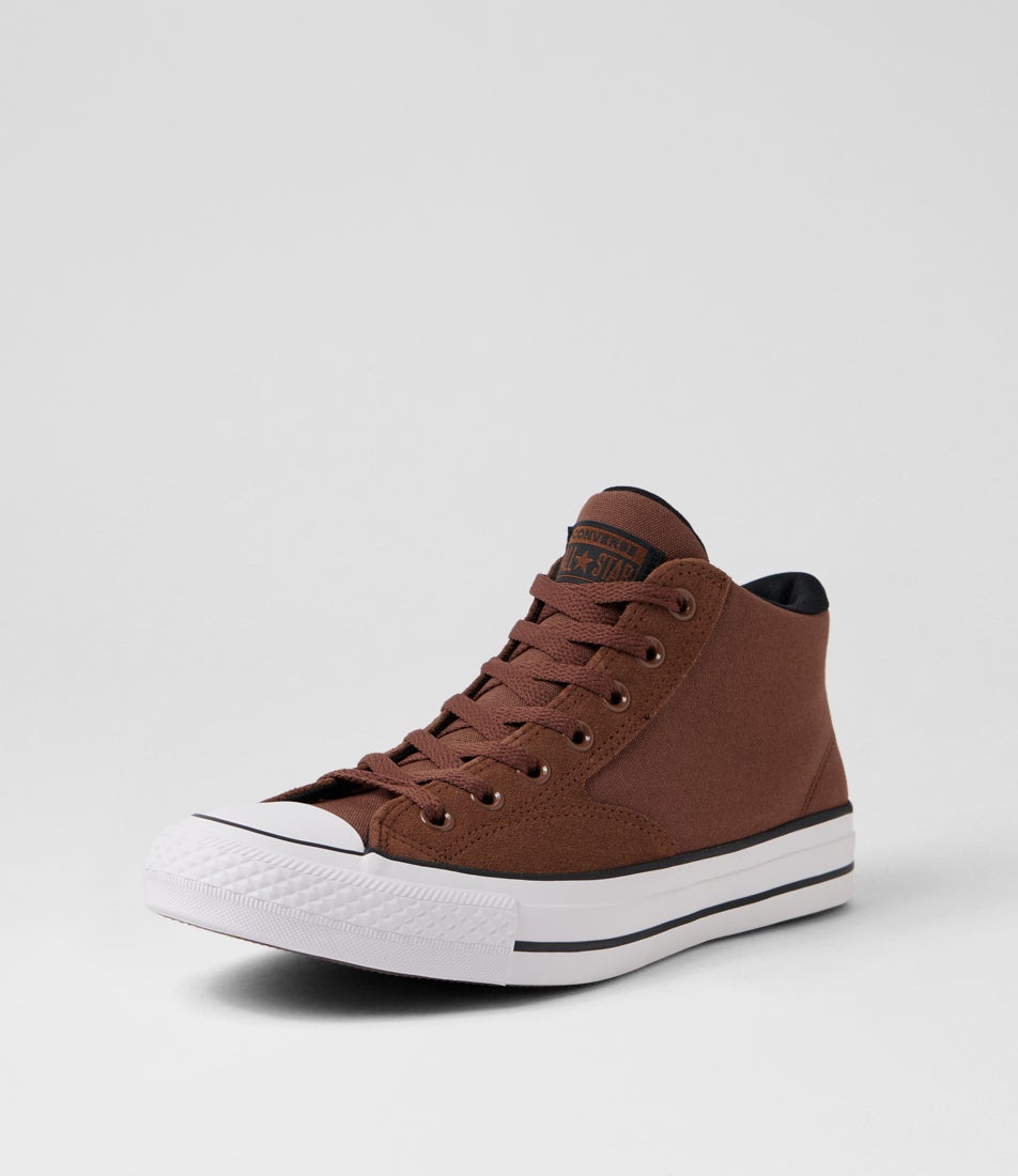 Malden Street Mid Heavy Duty Brown Suede Sneakers