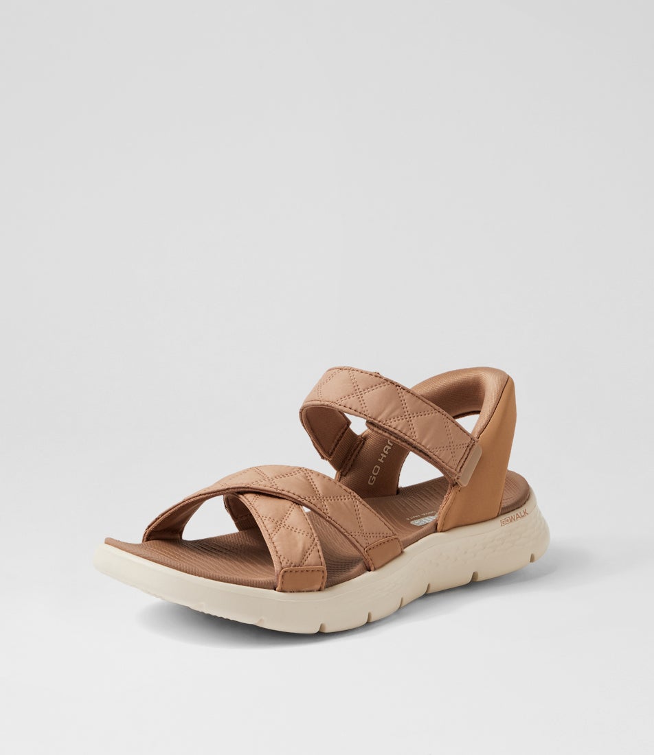 Go Walk Flex Sandal Kaia Mapple Fabric Sandals