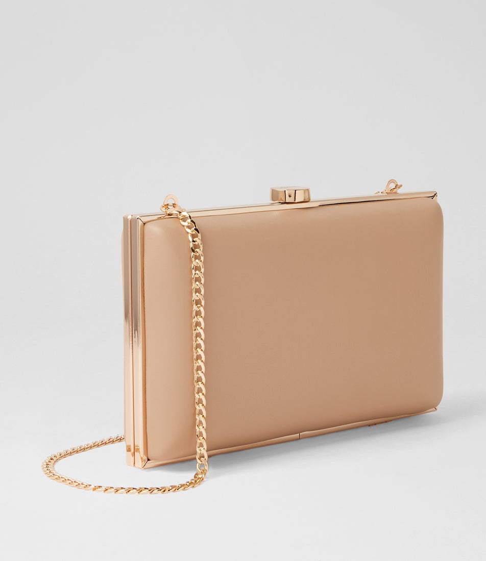 Ariella Slim Natural Clutch