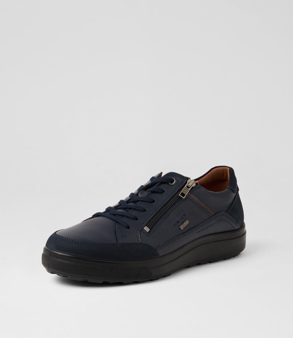 Maddox 51 Ocean Kombi Leather Sneakers