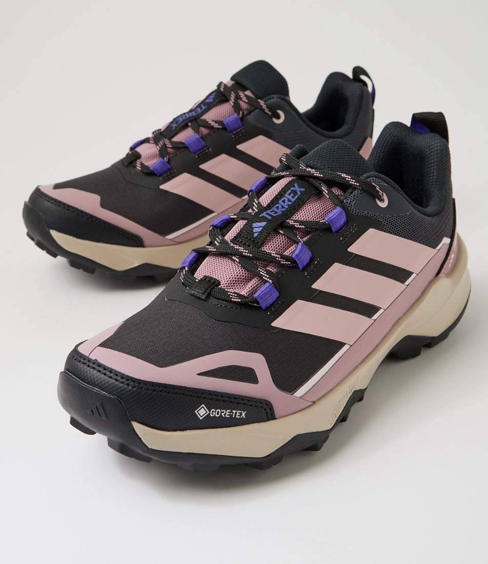 Terrex Skychaser Ax5 W Core Black Dual Lilac Fabric Sneakers