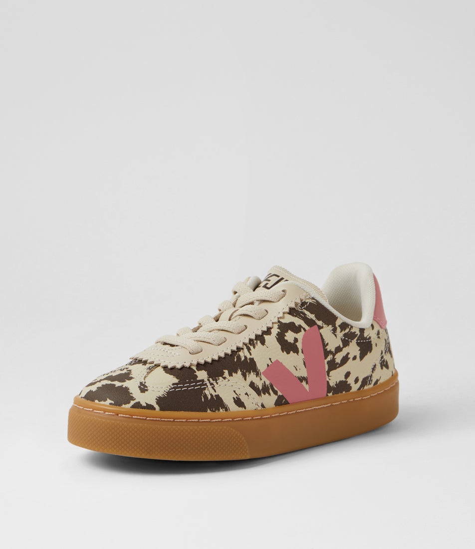 Small Volley Junior Pierre Wild Country Leather Court Sneakers