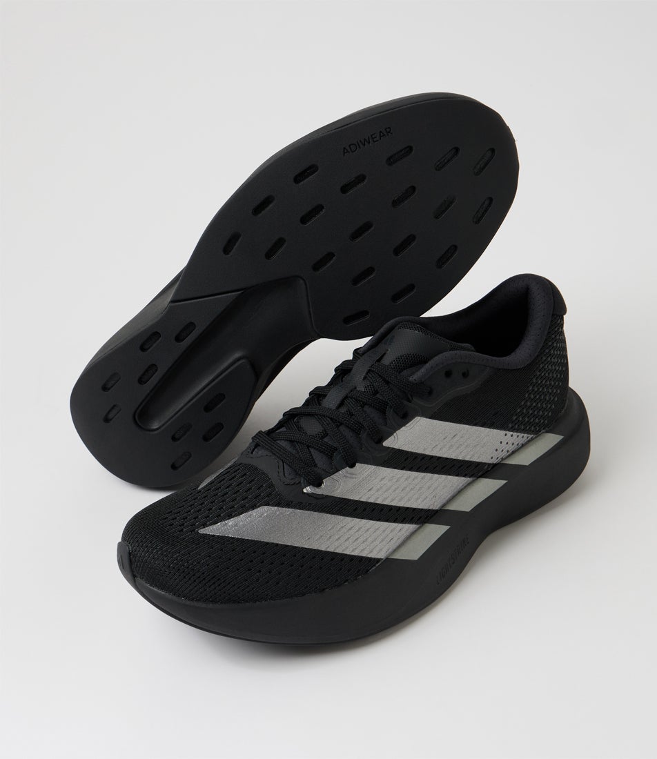 Adizero Pacer W Black Iron Carbon Mesh Sneakers