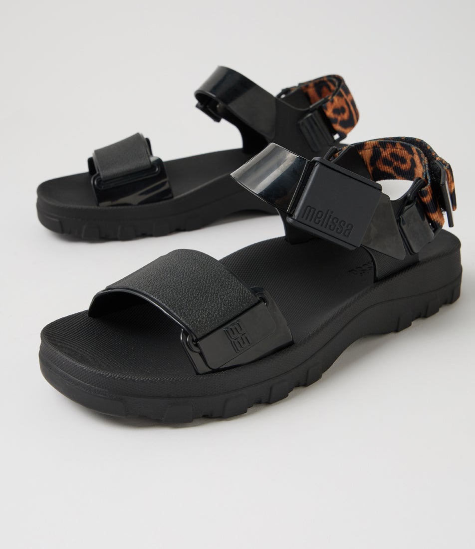 Kick Off Sandal Black Pvc Sandals