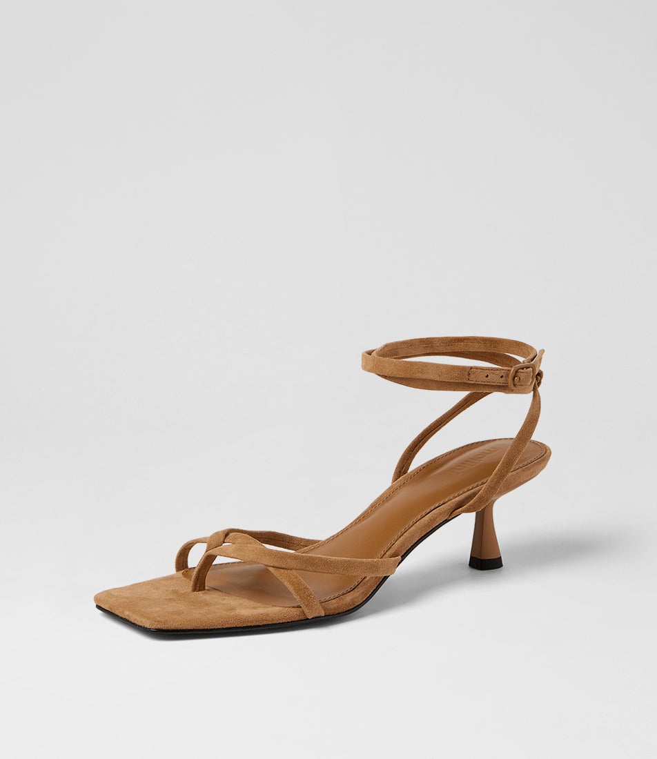 Tenace Tan Suede Sandals