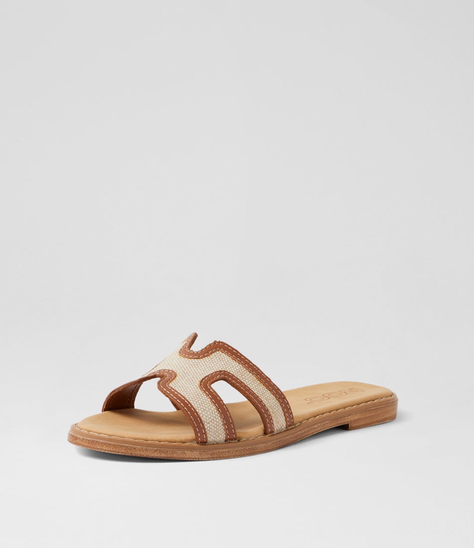 Belle Youth Natural Tan Sandals
