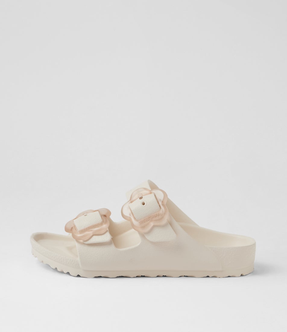 Arizona Flower Junior Eggshell Eva Slides