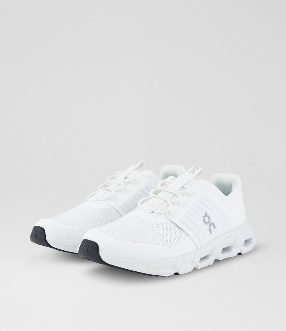 Cloud Swift Junior White Fabric Sneakers