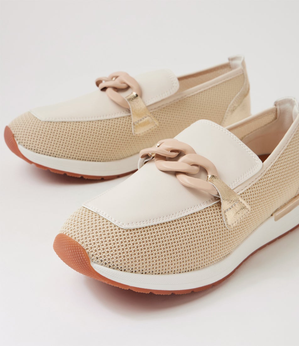 Roosh Natural Mix Mesh Sneakers