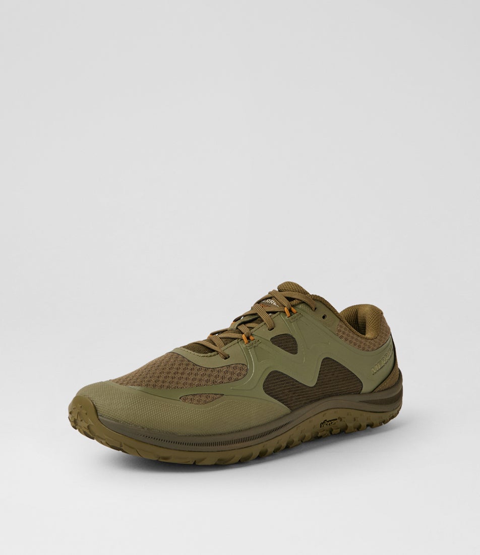 Trail Glove 8 M Dark Moss Mesh Lace Ups Sneakers