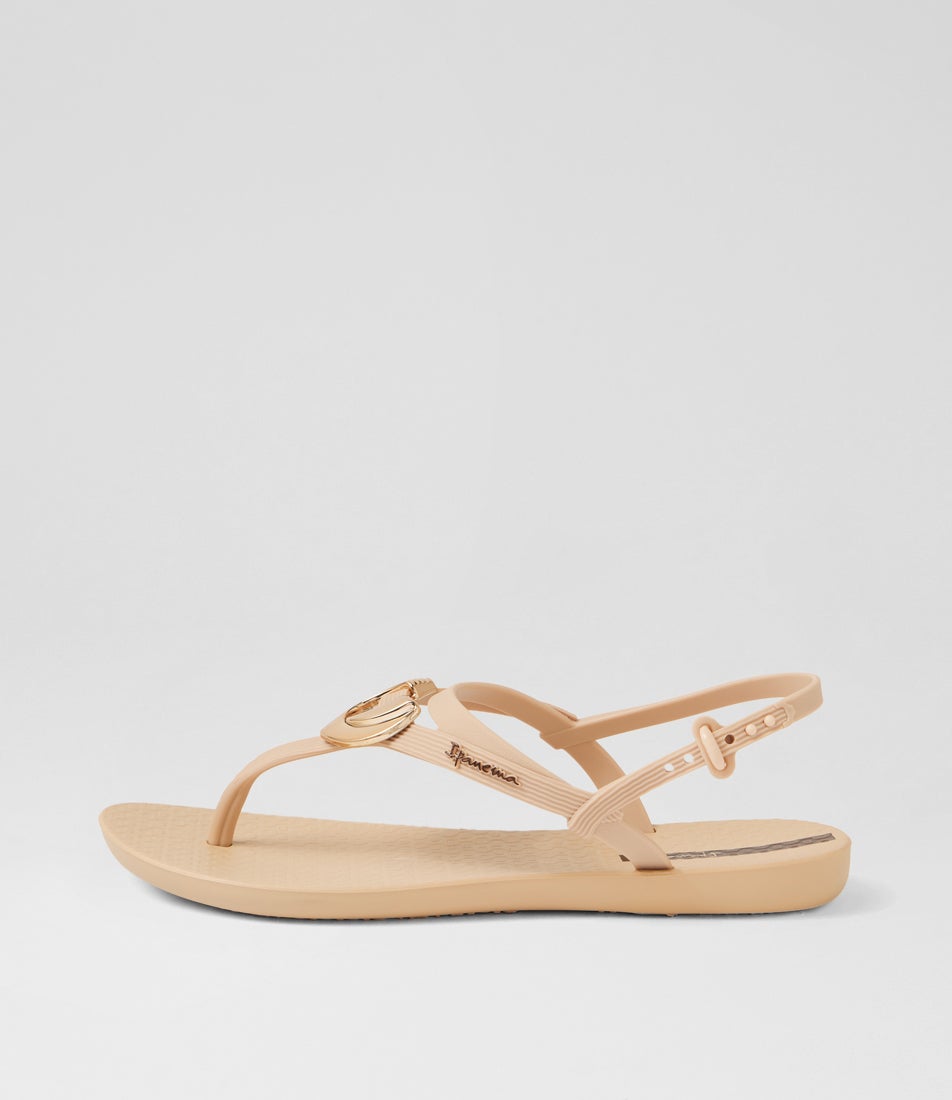 Class Dreamy Beige Rubber Sandals Class Dreamy Beige Rubber Sandals