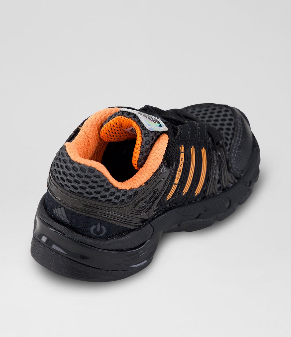 Adistar Control Led Toddler Grey Black White Mesh Sneakers