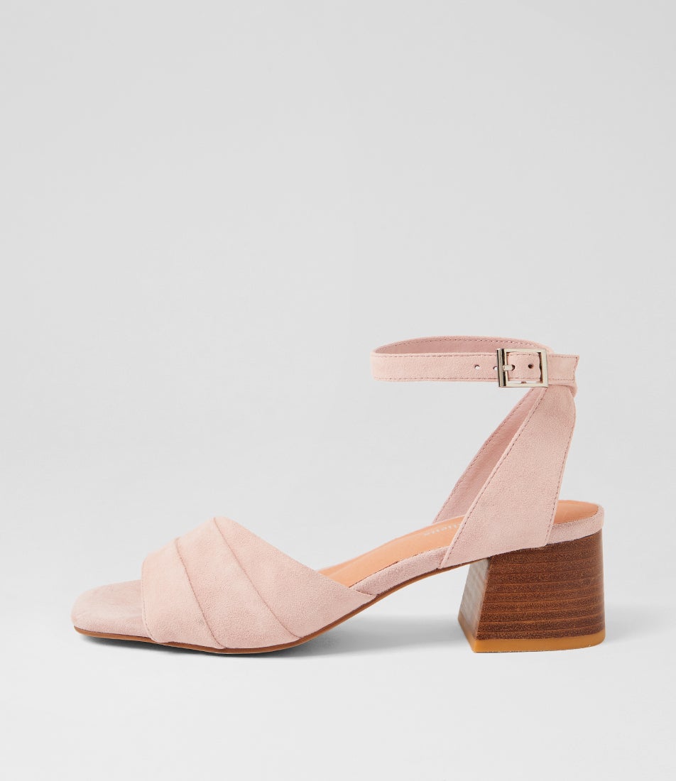Florenza Mushroom Suede Sandals