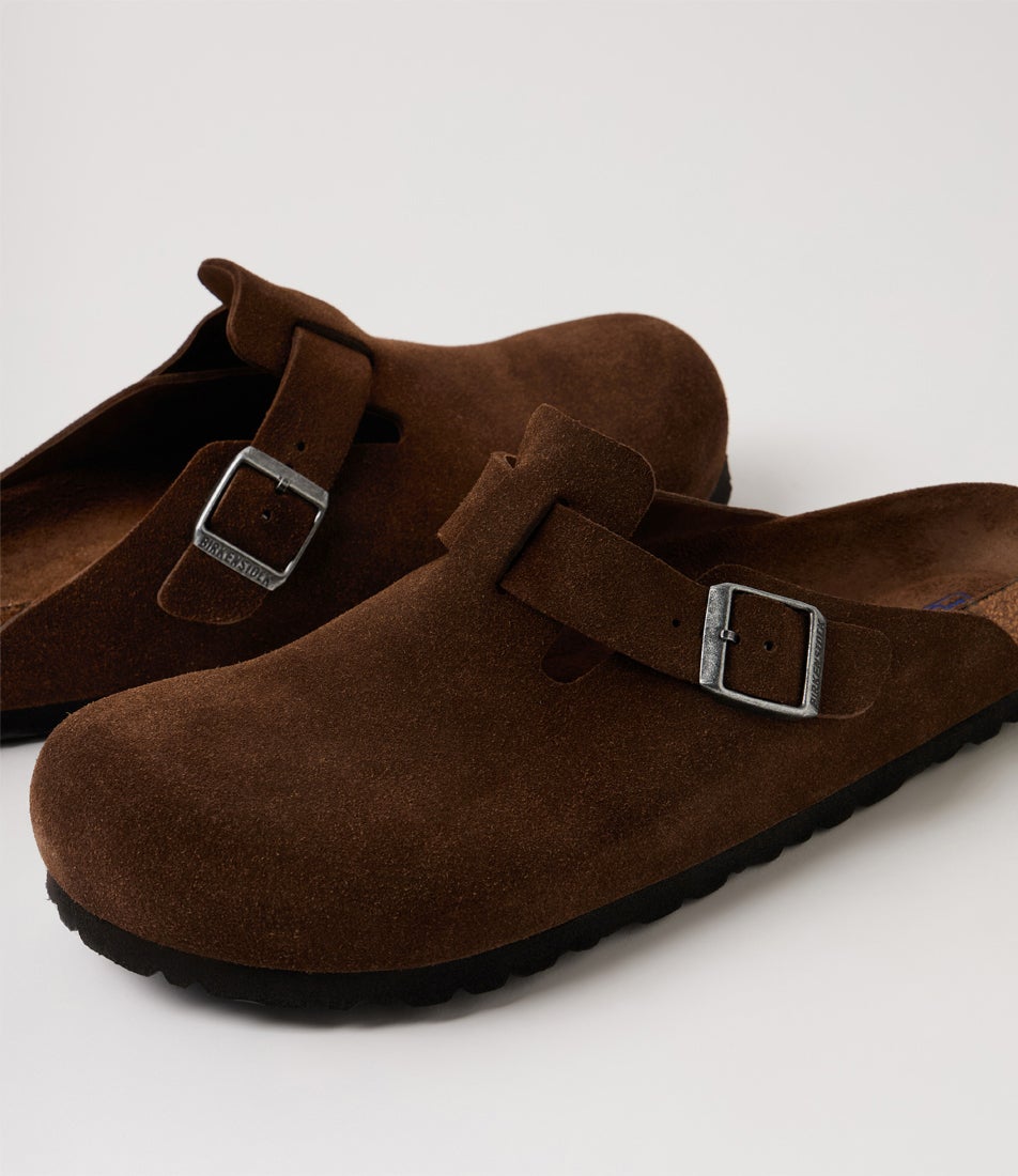 Boston Soft Footbed Mens Carafe Suede Mules
