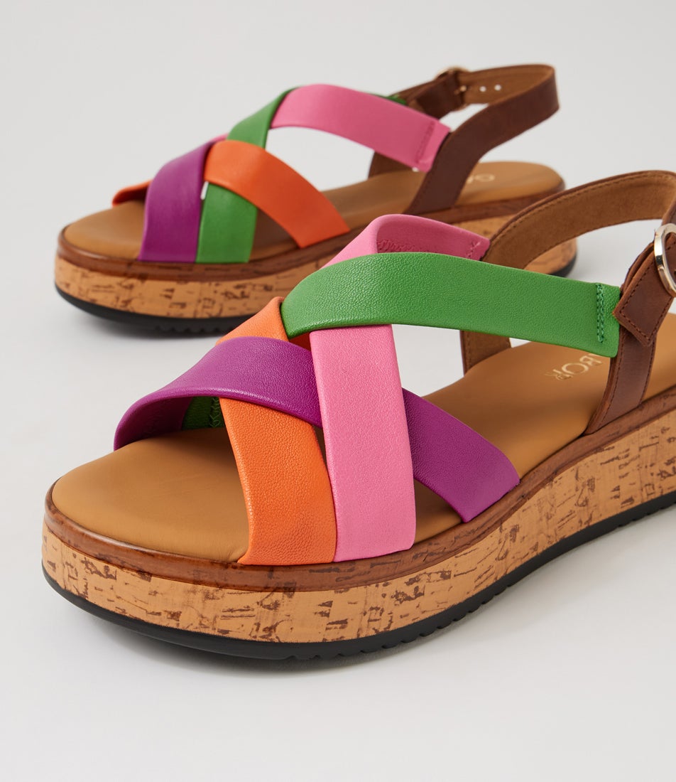 Celo Bright Multi Sandals
