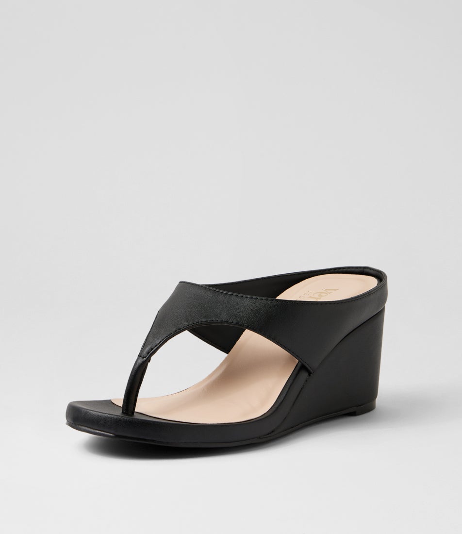 Poh Black Sandals