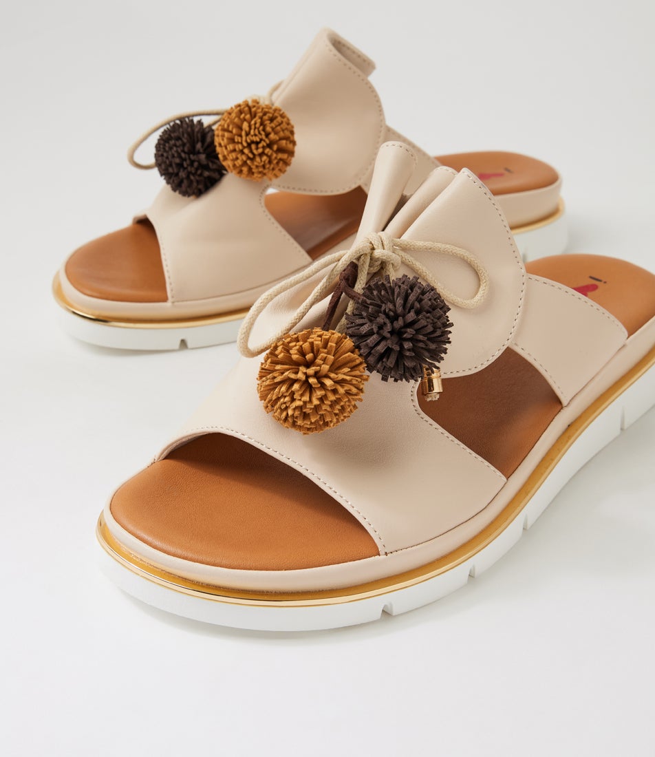 Bakkish Beige Sandals