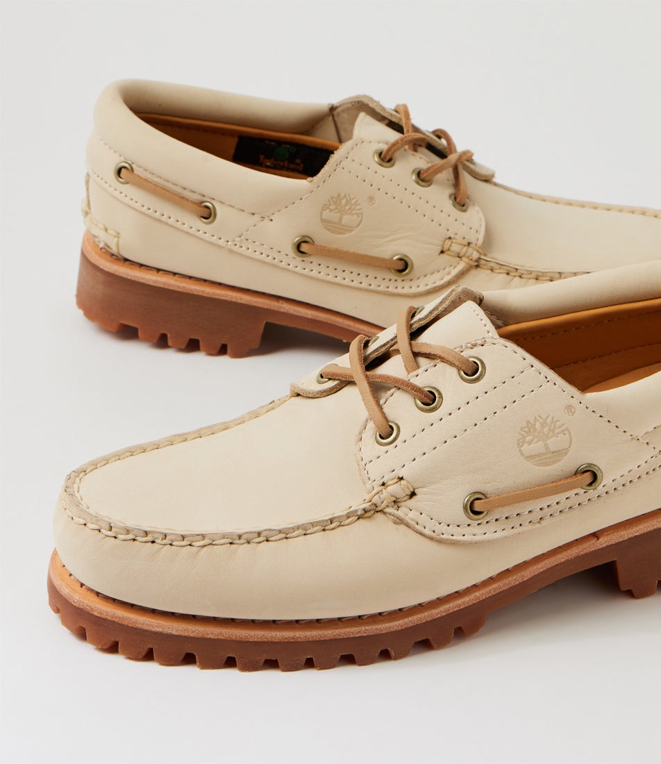 Boat Shoe M Light Beige Nubuck Boat Shoes