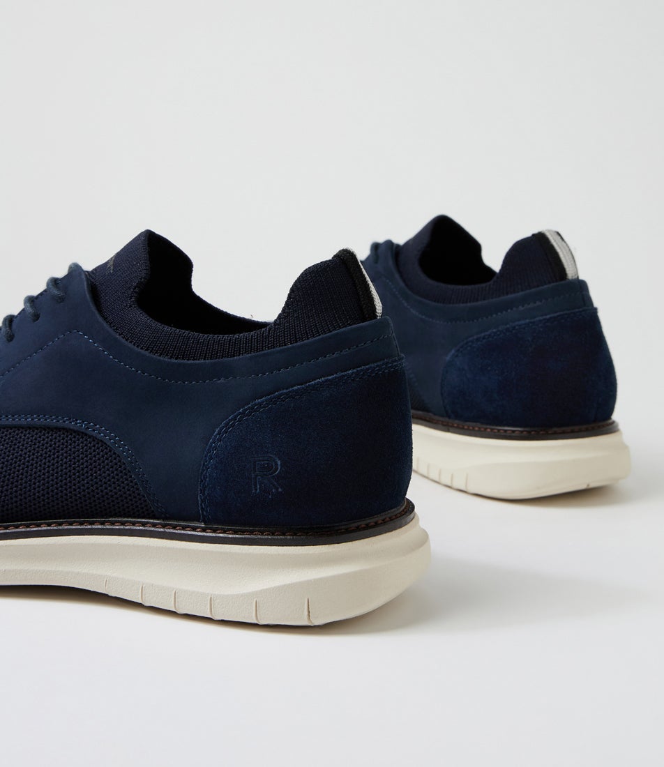 Dooray Navy Flat Shoes