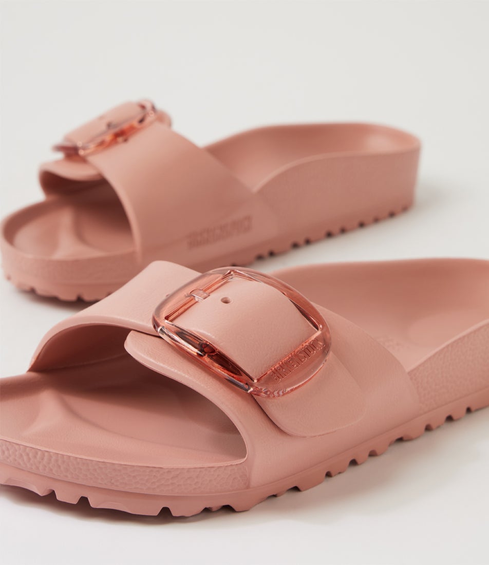 Madrid Big Buckle Pink Clay Eva Slides