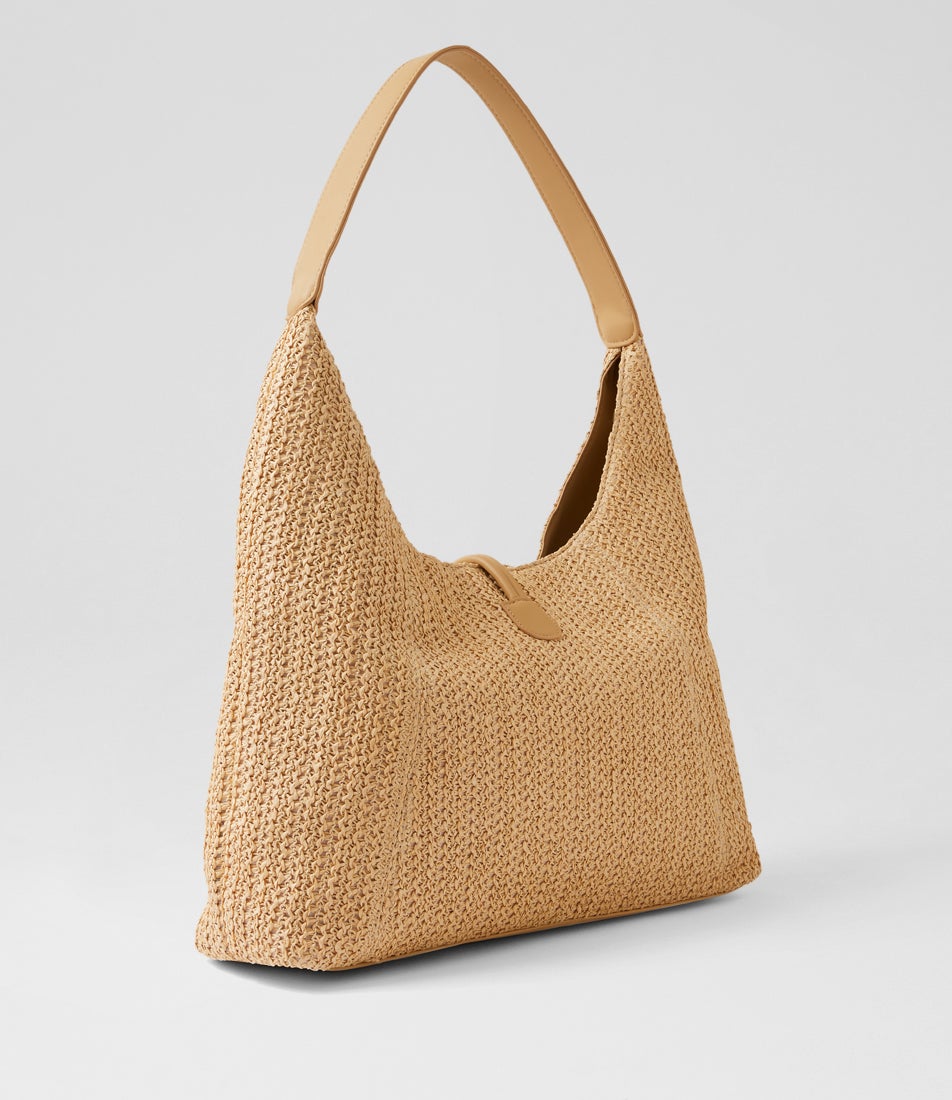 Argie Natural Raffia Handbag