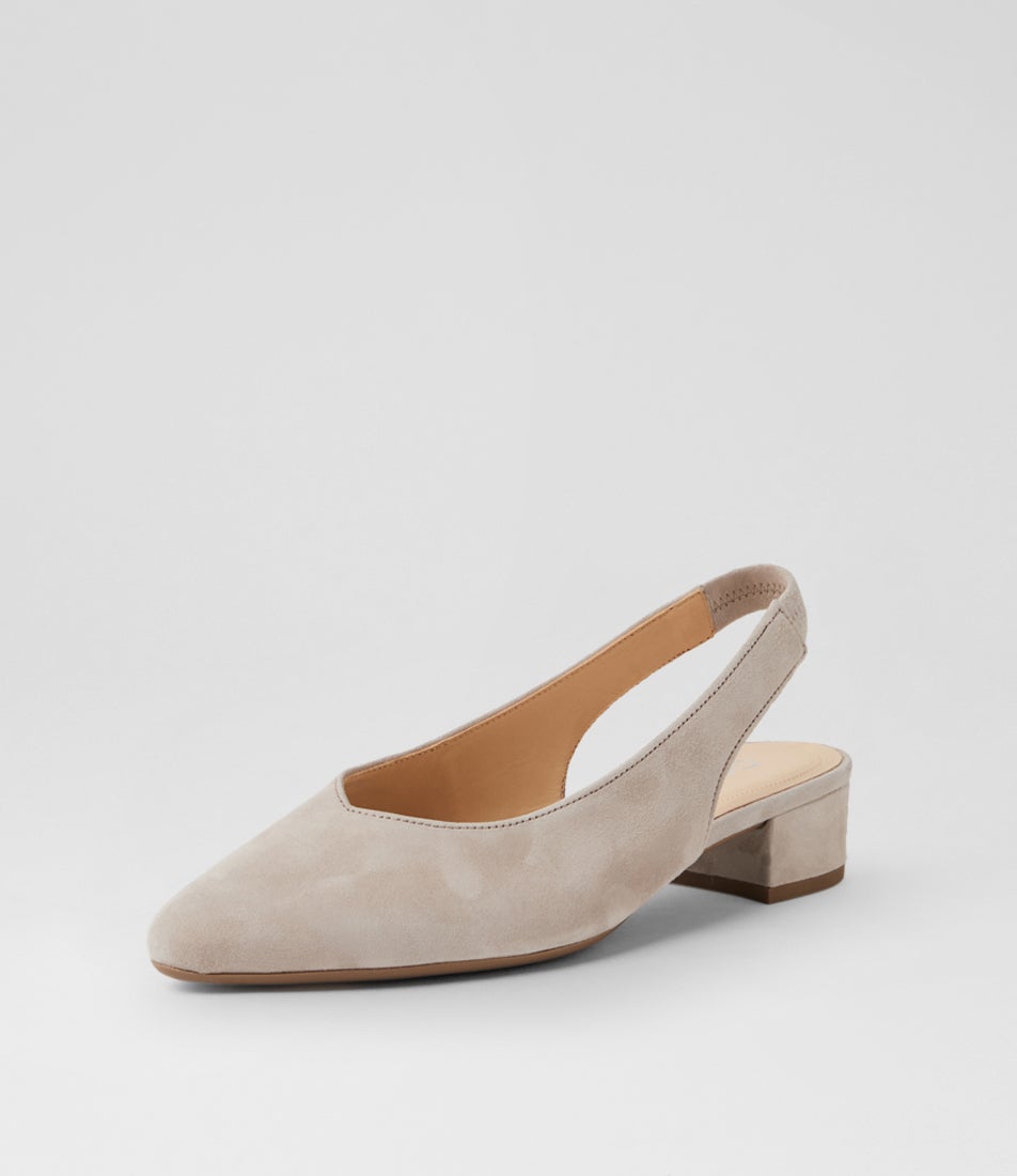 Zabelle Sand Suede Slingbacks Zabelle Sand Suede Slingbacks