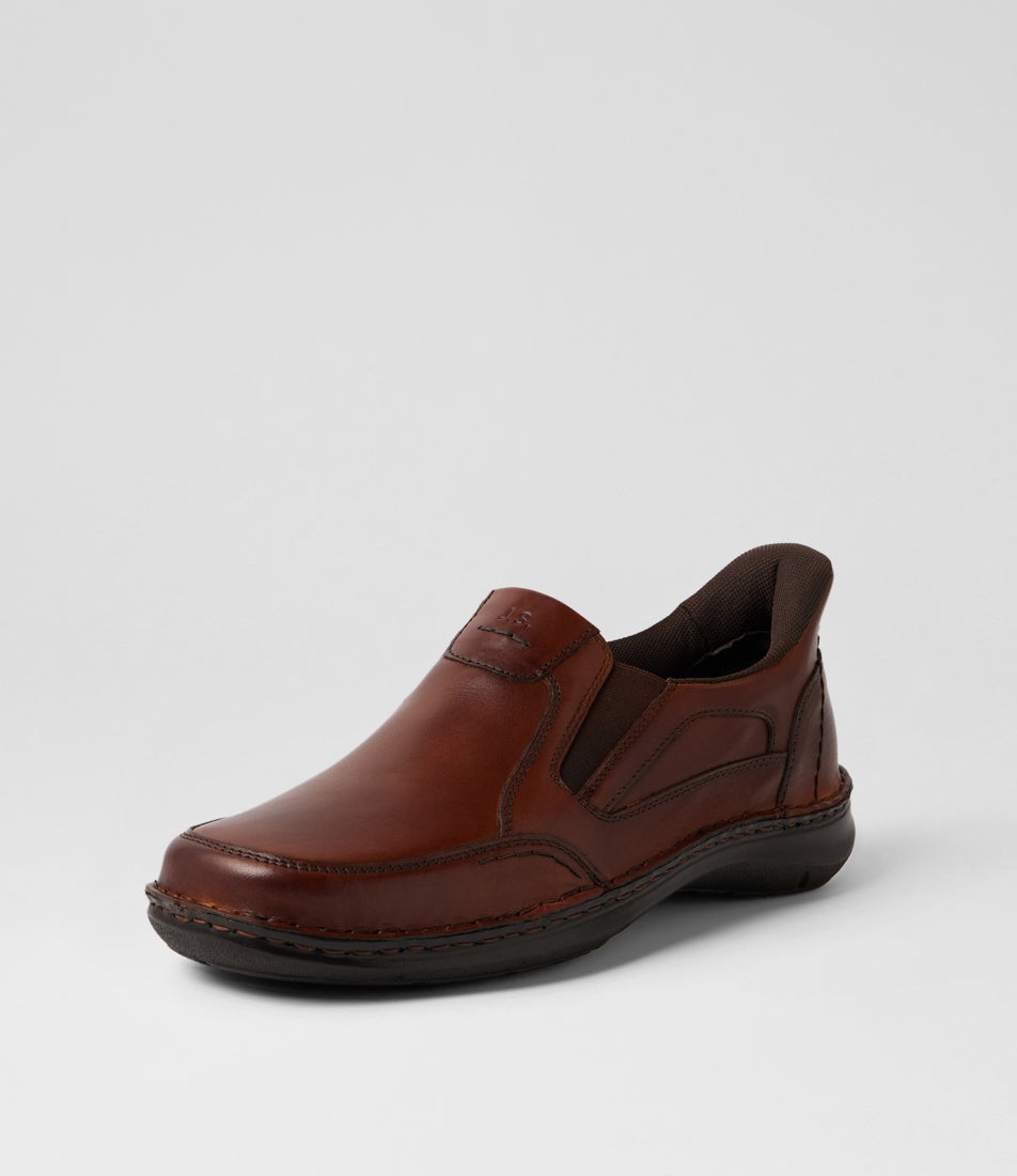 New Anvers 22 Cognac Leather Flat Shoes