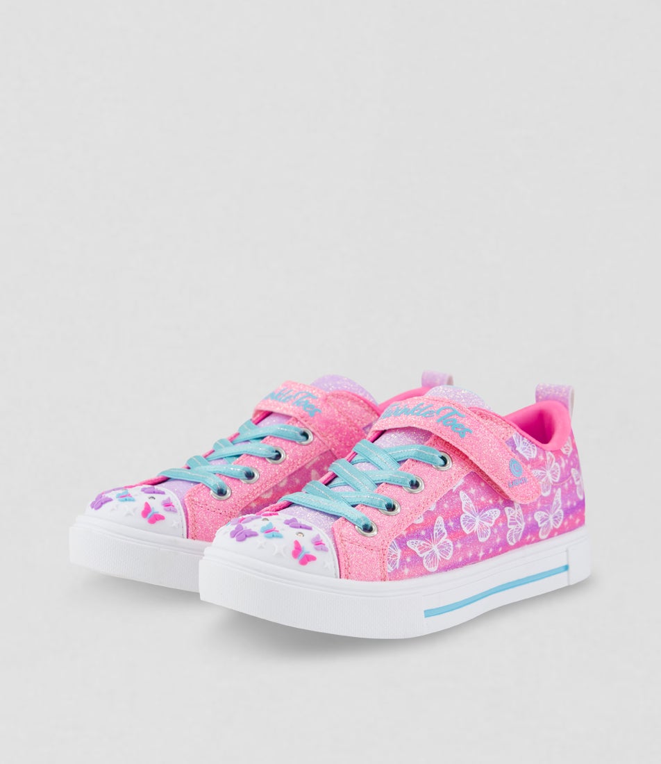 Twinkle Sparks Junior Ombre Hot Pink Sneakers