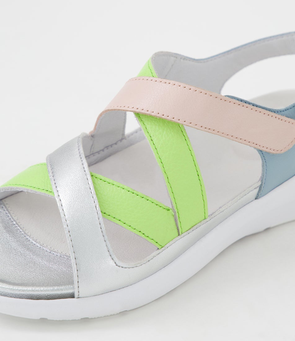 Navla Xw Gelato Multi Leather Sandals