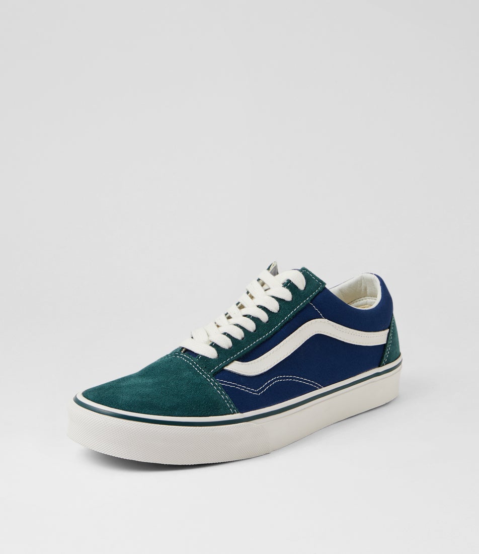 Old Skool M Ninties Mystic Moss Suede Sneakers