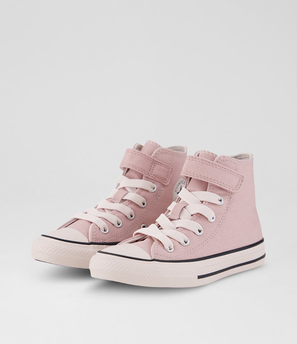 Ctas Hi Junior Petal Pit Shy Flamingo Canvas Sneakers