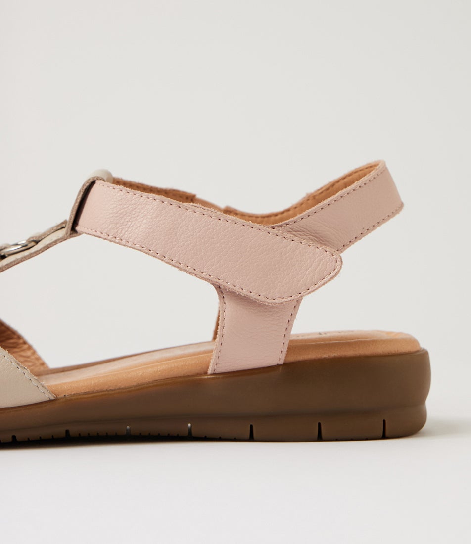 Frankie2 White Multi Sandals