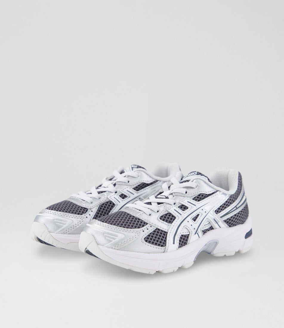 Gel 1130 Junior Carrier Grey Pure Silver Fabric Sneakers