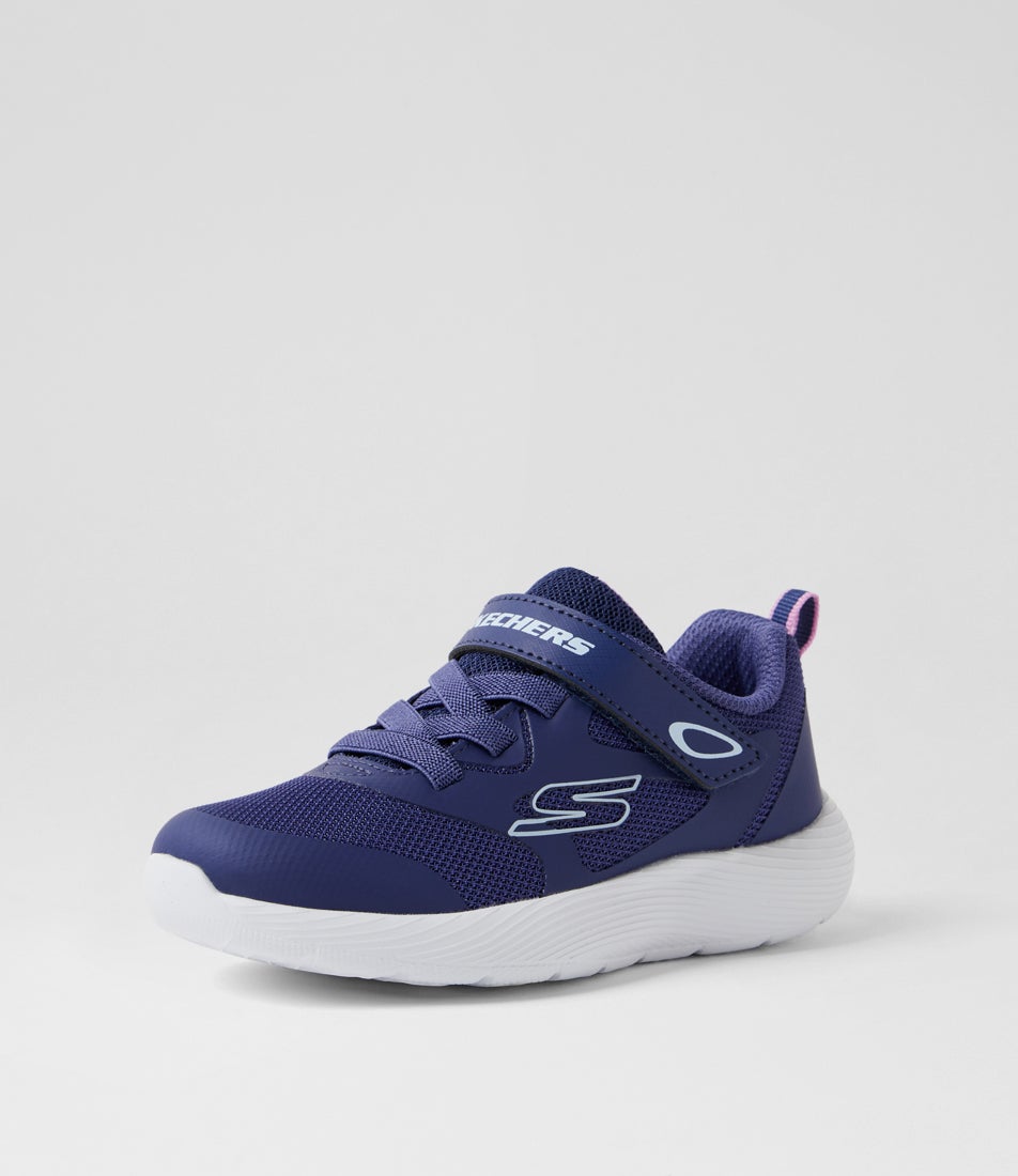 Dyna Lite Toddler Navy Fabric Sneakers Dyna Lite Toddler Navy Fabric Sneakers