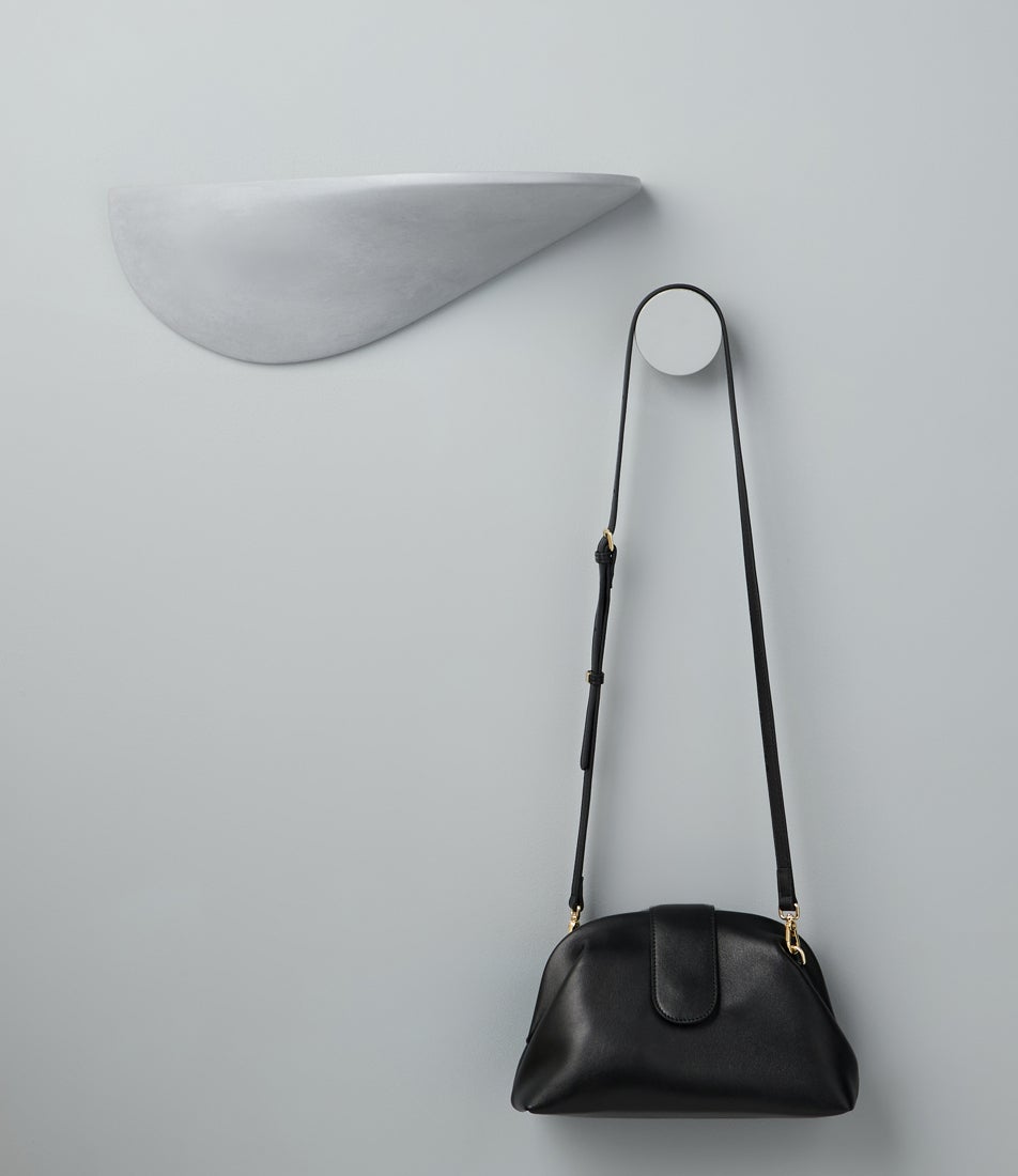 Abodey Black Leather Handbag