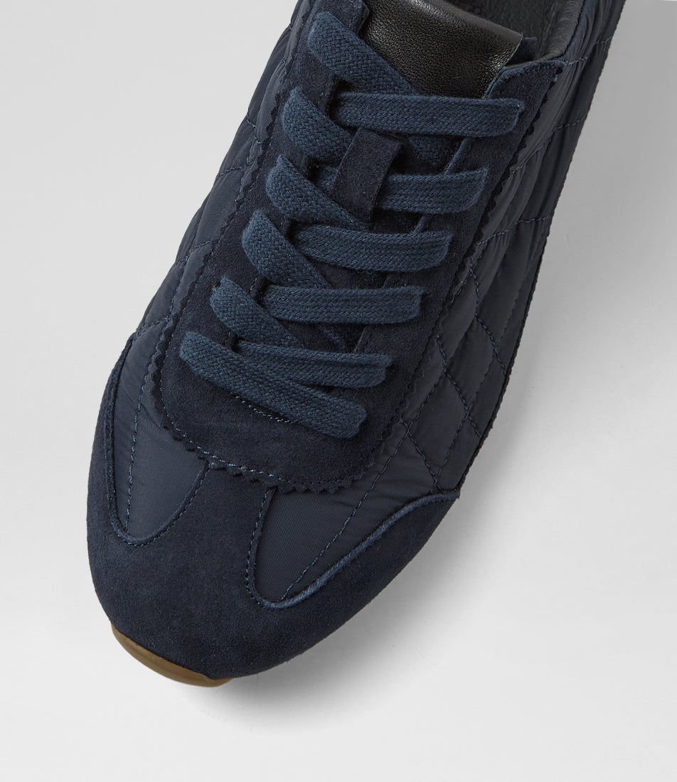 Matiner Navy Suede Sneakers