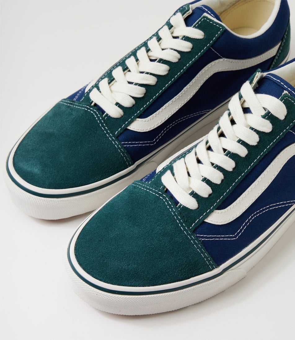 Old Skool M Ninties Mystic Moss Suede Sneakers